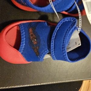Spiderman water shoes